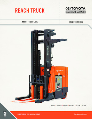 Carrelli elevatori retrattili elettrici Toyota RF1-SD2Z32