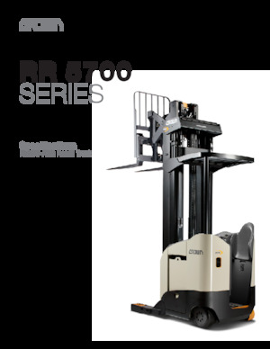Carrelli elevatori retrattili elettrici Crown RR 5715-35