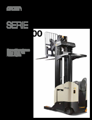Carrelli elevatori retrattili elettrici Crown RR 5725-45
