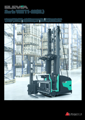 Carrelli elevatori retrattili elettrici Mitsubishi VNT13