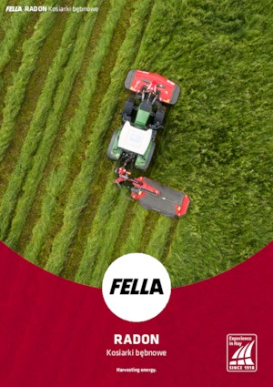 Falciatrici a dischi tamburo senza condizionatore Fella Radon 225