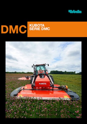 Falciatrici a dischi disco con condizionatore Kubota DMC63100T