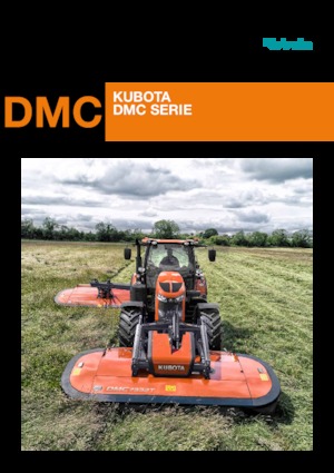 Falciatrici a dischi disco con condizionatore Kubota DMC63100T