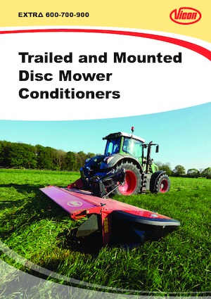 Falciatrici a dischi disco con condizionatore Vicon Extra 736 T