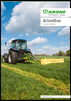Falciatrici a dischi disco senza condizionatore Krone ActivMow R 200