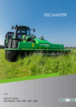 Falciatrici a dischi disco senza condizionatore DEUTZ-FAHR DiscMaster 432 H