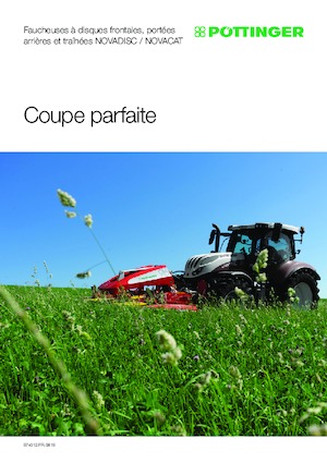 Falciatrici a dischi disco senza condizionatore Pöttinger NovaCat 352 CF