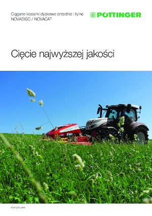 Falciatrici a dischi disco senza condizionatore Pöttinger NovaCat 352 CF