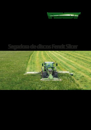 Falciatrici a dischi disco senza condizionatore Fendt Slicer 4080 TL