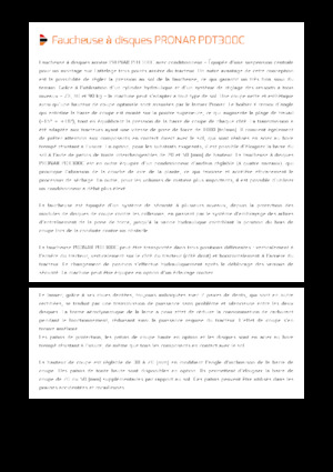 Falciatrici a dischi disco con condizionatore Pronar PDT 300 C