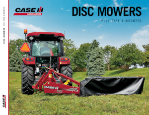 Falciatrici a dischi disco senza condizionatore Case IH MDX21