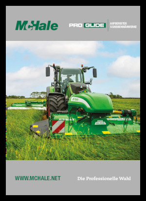 Falciatrici a dischi disco senza condizionatore McHale B9600