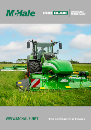 Falciatrici a dischi disco senza condizionatore McHale B9600