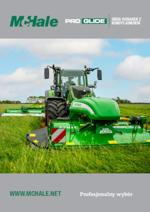 Falciatrici a dischi disco senza condizionatore McHale B9600