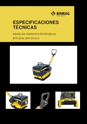 Piastre vibranti reversibili Bomag BPR 35/42