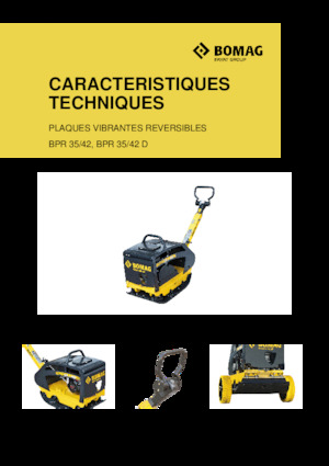 Piastre vibranti reversibili Bomag BPR 35/42