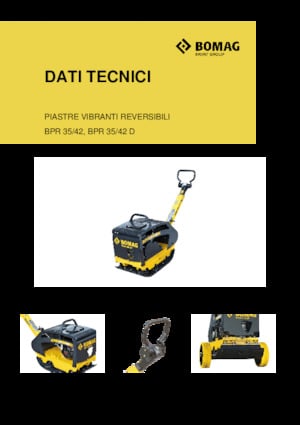Piastre vibranti reversibili Bomag BPR 35/42