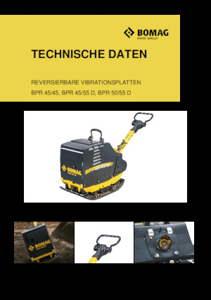 Piastre vibranti reversibili Bomag BPR 45/45
