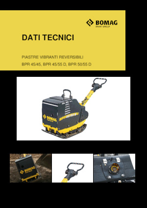 Piastre vibranti reversibili Bomag BPR 45/45