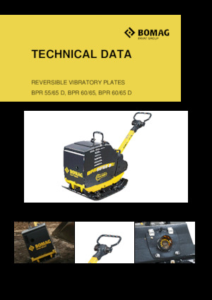 Piastre vibranti reversibili Bomag BPR 60/65