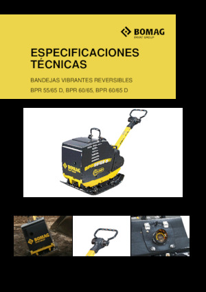 Piastre vibranti reversibili Bomag BPR 60/65