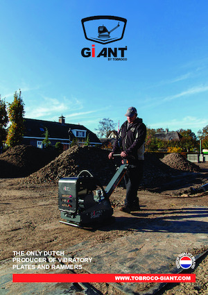 Piastre vibranti reversibili Giant GPR3558G