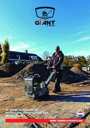 Piastre vibranti reversibili Giant GPR3558G