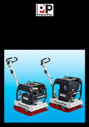 Piastre vibranti reversibili PowerPac PPR 3000D/500