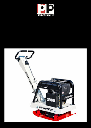Piastre vibranti reversibili PowerPac PPR 3800D/500E
