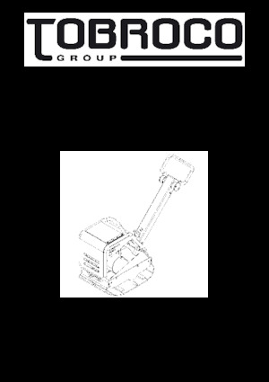 Piastre vibranti reversibili Samac TR35B