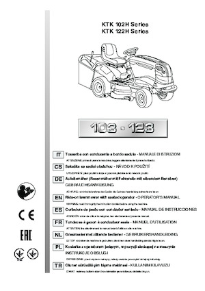 Trattorini tosaerba, Giardino e Giardinaggio Efco EF 123/22 V