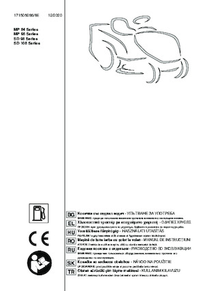 Trattorini tosaerba, Giardino e Giardinaggio Efco EF 98 L/14,5 K