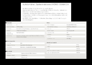 Trattorini tosaerba, Giardino e Giardinaggio Etesia HYDRO 100 MK124