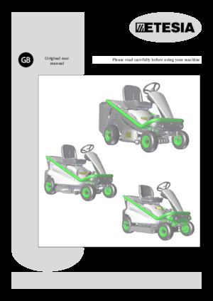 Trattorini tosaerba, Giardino e Giardinaggio Etesia HYDRO 80 MKHPF