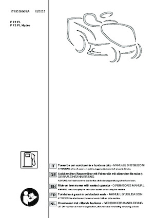 Trattorini tosaerba, Giardino e Giardinaggio Mountfield MTF 72H