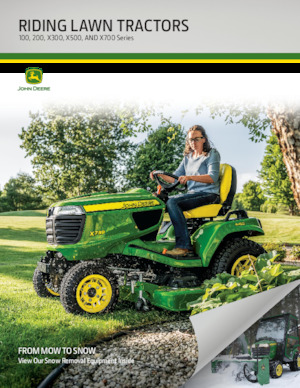 Trattorini tosaerba, Giardino e Giardinaggio John Deere X390