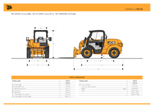 Sollevatori Telescopici Fissi JCB 520-40