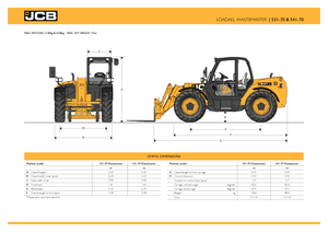 Sollevatori Telescopici Fissi JCB 531-70