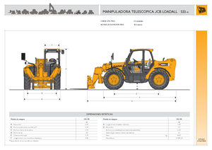 Sollevatori Telescopici Fissi JCB 533-105