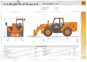 Sollevatori Telescopici Fissi JCB 535-140