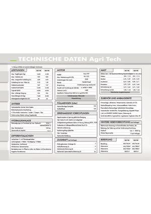 Sollevatori Telescopici Fissi Dieci Agri Tech 35.7 VS