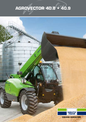 Sollevatori Telescopici Fissi DEUTZ-FAHR Agrovector 40.8