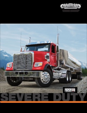 Telaio rigido Freightliner 122SD 58 Raised Roof Cummins X15