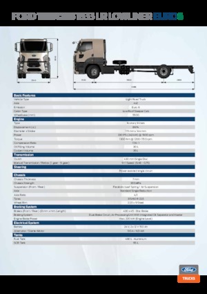 Telaio rigido Ford 1833 LR Lowliner