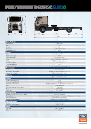 Telaio rigido Ford 1842