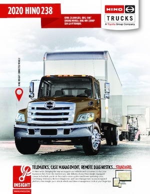 Telaio rigido Hino 2020 HINO 238 4x2