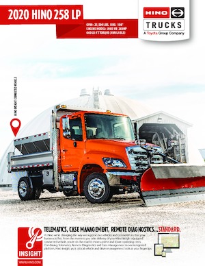 Telaio rigido Hino 2020 HINO 258 LP 4x2