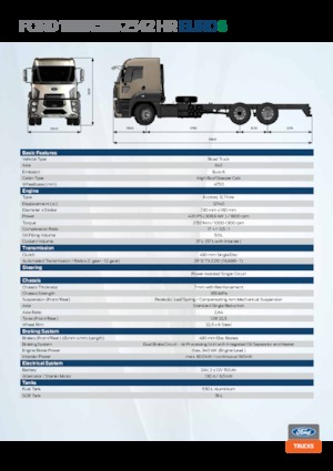 Telaio rigido Ford 2542 HR