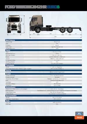 Telaio rigido Ford 2642 HR