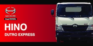 Telaio rigido Hino 300 DUTRO EXPRESS 4x2
